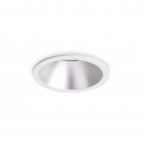 LED Z�pustn� bodov� sv�tidlo Ideal Lux Game Round White Silver 192284 11W 850lm 3000K IP20 b�lo-st��brn�