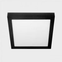 KOHL-Lighting DISC SLIM SQ stropn� sv�tidlo �ern� 36 W 3000K 1-10V
