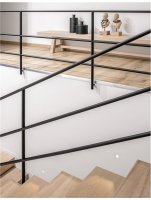 NOVA LUCE venkovn� zapu�t�n� sv�tidlo do zdi PASSAGGIO b�l� hlin�k LED 1W 3000K 3V IP54 d�lka kabelu 1.80m pou�ijte driver 9020170 8090801