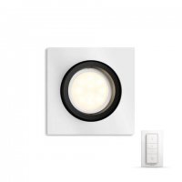 Philips HUE WA Milliskin podhledov� LED sv�tidlo 1xGU10 5,5W 250lm 2200-6500K hranat� IP20, hlin�kov�