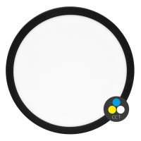 Ecolite SMD kruh 30cm,12/18/24W,CCT,2565lm,�ern� WPCB2-24W/CR