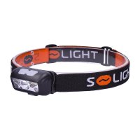 Solight LED �elov� nab�jec� sv�tilna, 150 + 100lm, b�l� a �erven� sv�tlo, Li-Ion WN40