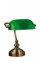 Marksl�jd stoln� lampa Bankers zelen� 25 cm