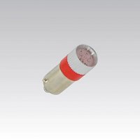 VEZALUX MULTI LED 110V BA9s RED