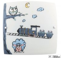 Rabalux d�tsk� n�st�nn� sv�tidlo Shepherd E27 2x MAX 60W v�cebarevn� 4557