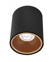 CENTURY ESSENZA p�isazen� sv�tidlo GU10 �ern�/zlat� 96mm