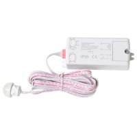 Ecolite Senzor PIR 120st,500W,8m,b�l� EST129-BI