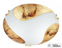 Rabalux stropn� sv�tidlo Art gold E27 1x MAX 60W b�l� 1941