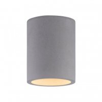 PAUL NEUHAUS LED stropn� sv�tidlo, barva betonu, GU10, LED vym�niteln�, IP20