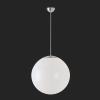 OSMONT ISI66761 ISIS S4 z�v�sn� plastov� sv�tidlo nerez brou�en� / b�l� IP40 4000 K 41W LED nouzov� kombinovan� 3 h