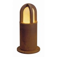 BIG WHITE RUSTY CONE 40, venkovn� stojac� lampa, TC-DSE, IP54, kulat�, rezav� �elezo, pr./V 15/40 cm, max. 11�W 229431