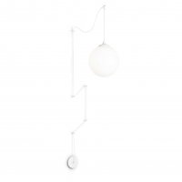 Závěsné svítidlo Ideal Lux Boa SP1 bianco 160863 bílé Závěsné svítidlo Ideal Lux Boa SP1 bianco 160863 bílé