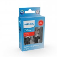 Philips W21/5W 12V/24V W3x16q Ultinon Pro7000 �erven� NOECE 2ks 11066RU70X2