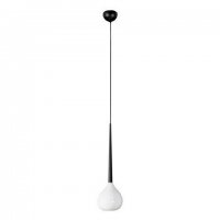 Závěsné svítidlo AZzardo Aga 1 white/black AZ1062 E14 1x40W IP20 16cm bílo-černé Závěsné svítidlo AZzardo Aga 1 white/black AZ1062 E14 1x40W IP20 16cm bílo-černé