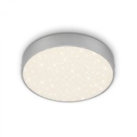 BRILONER LED stropn� sv�tidlo hv�zdn� nebe, pr. 21,2 cm, 16 W, st��brn� BRI 7073-414