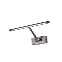 Azzardo AZ2643 nástěnné svítidlo nad obrazy Monalisa 34 černý chrom Azzardo AZ2643 nástěnné svítidlo nad obrazy Monalisa 34 černý chrom