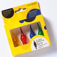 Blistr 3 žárovky Gloria barevná, 14V/0,1A Blistr 3 žárovky Gloria barevná, 14V/0,1A