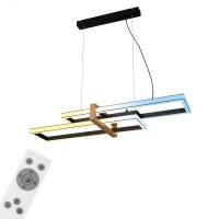 BRILONER LED z�v�sn� sv�tidlo, 120 cm, �asova�, 44W, 400lm, �ern�/d�evo BRI 4768015