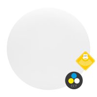 Ecolite LED stropn� sv�tidlo kruh HF senzor pohybu 24W 1960lm CCT IP44 b�l� WCLR-HF/24W/CCT