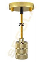 Segula 50565 z�v�sn� sv�tidlo VEGAS zlat� E27 2m textiln� kabel zlat�