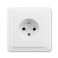 Z�suvka CLASSIC, jasn� b�l� 5517-2389 B1