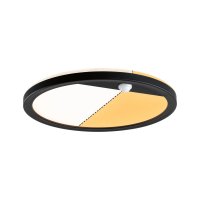PAULMANN LED venkovn� panel Smart Home Zigbee Lamina Backlight pohybov� �idlo nel�k� hmyz IP44 kruhov� 280mm CCT 14W 230V �ern� um�l� hmota