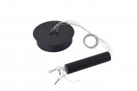 Z�v�sn� sada AZzardo Monza pendant accesory black AZ3454 pro sv�tidla Monza II R, �ern�