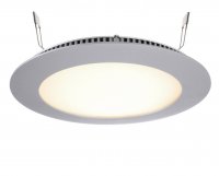 Light Impressions Deko-Light stropn� vestavn� sv�tidlo LED Panel 12 23-24V DC 9,00 W 2700 K 820 lm st��brn� 565089