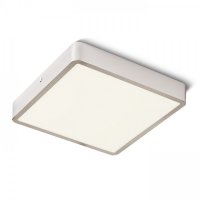 RENDL HUE SQ 22 stropn� matn� nikl 230V LED 24W 3000K R12818