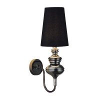 Nástěnná lampa AZzardo Baroco wall black AZ0062 E14 1x11W IP20 18cm černá Nástěnná lampa AZzardo Baroco wall black AZ0062 E14 1x11W IP20 18cm černá