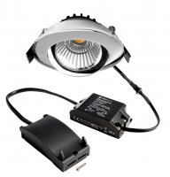 Deko-Light stropn� vestavn� sv�tidlo, Dione, 8,5 W, DIM, 4000 K, 220-240V 800 lm chrom 565374