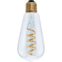 Segula 55408 LED soft rustika Curved čirá E27 6 W (28 W) 290 Lm 1900 K Segula 55408 LED soft rustika Curved čirá E27 6 W (28 W) 290 Lm 1900 K