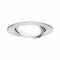 PAULMANN Vestavn� sv�tidlo LED Nova kruhov� 1x6,5W hlin�k brou�en� v�klopn� 3-krokov�-stm�vateln� 934.86 P 93486