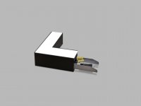 LED2 6315353 LINO II LIGHT CORNER, B 6-12W 3000K/3500K/4000K �ern�