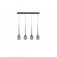 Závěsné svítidlo AZzardo Izza 4 olive AZ1228 E14 4x50W IP20 105cm olivově zelené Závěsné svítidlo AZzardo Izza 4 olive AZ1228 E14 4x50W IP20 105cm olivově zelené
