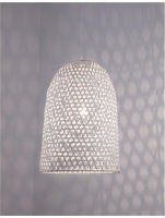 NOVA LUCE závěsné svítidlo AURORA bílý bambus bílý kabel E27 1x12W IP20 bez žárovky 9586682 NOVA LUCE závěsné svítidlo AURORA bílý bambus bílý kabel E27 1x12W IP20 bez žárovky 9586682
