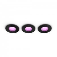 Philips HUE WACA Xamento podhledov� LED sv�tidlo 3xGU10 5.7W 350lm 2000-6500K RGB IP44, �ern�