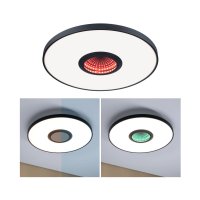 PAULMANN LED stropn� sv�tidlo Spaceglow RGB+ 230V 21W �ern� mat