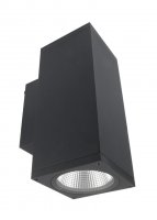 Deko-Light n�st�nn� p�isazen� sv�tidlo - ShoreLine Pro hranat� Up+Down, 21 W, DIM, 3000/4000 K, tmav�ed� 731200