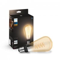 Philips HUE white LED Filament žárovka E27 ST72 7W 550lm 2100K IP20, stmívatelná Philips HUE white LED Filament žárovka E27 ST72 7W 550lm 2100K IP20, stmívatelná