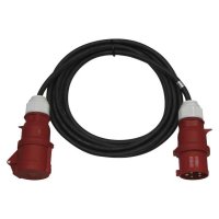 EMOS 3 fázový venkovní prodlužovací kabel 25 m / 1 zásuvka / černý / guma / 400 V / 4 mm2 PM1105 EMOS 3 fázový venkovní prodlužovací kabel 25 m / 1 zásuvka / černý / guma / 400 V / 4 mm2 PM1105