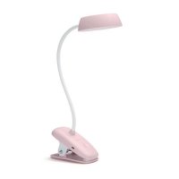 Philips Donutclip stoln� LED lampa na klip 1x3W 175lm 4000K IP20 USB, krokov� stm�v�n�, r��ov�
