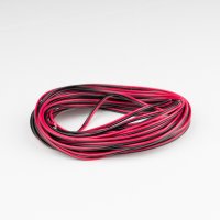 SLC LS kabel 2x0,75mm2 10m �erven�/�ern�