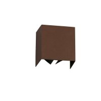 FARO OLAN nástěnná lampa, rezavá FARO OLAN nástěnná lampa, rezavá