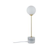 Paulmann stoln� lampa Neordic Moa 1-ramenn� mramor b�l�/zlat� mat 796.61 P 79661