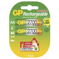 Nab�jec� baterie GP NiMH 2700 HR6 (AA), blistr