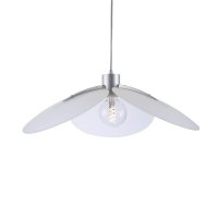 ACA Lighting závěsné svítidlo 1XE27 bílá+stříbrný kov D58XH120CM BLOSSOM EF21P158SW ACA Lighting závěsné svítidlo 1XE27 bílá+stříbrný kov D58XH120CM BLOSSOM EF21P158SW