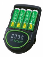 Nab�je�ka bateri� GP Recyko+ v�etn� 4ks GP 2100mAh