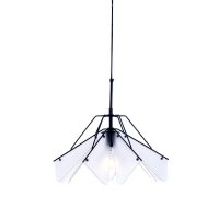 ACA Lighting závěsné svítidlo 1XE27 bílá akryl + černý kov D45XH120CM ORIGAMI EF39P145WH ACA Lighting závěsné svítidlo 1XE27 bílá akryl + černý kov D45XH120CM ORIGAMI EF39P145WH