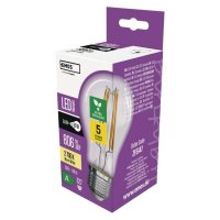 EMOS LED ��rovka Filament A60 / E27 / 3,8 W (60 W) / 806 lm / tepl� b�l� ZF5147
